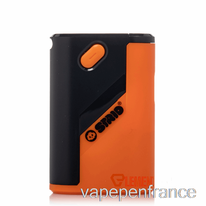 Stylo Vape Orange à Batterie Strio Acarien 510